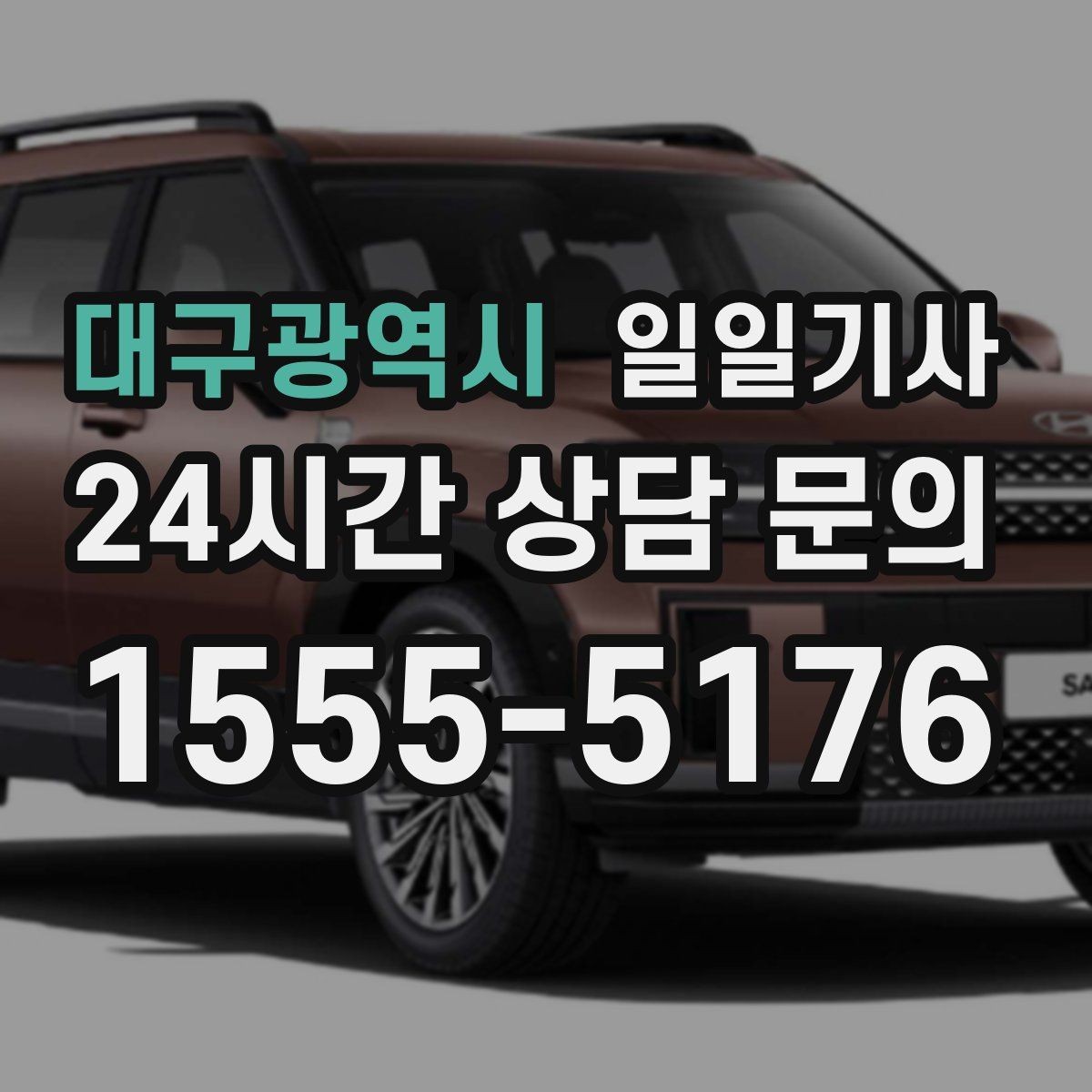 대구광역시 일일기사 장거리 복귀 끝까지 동행