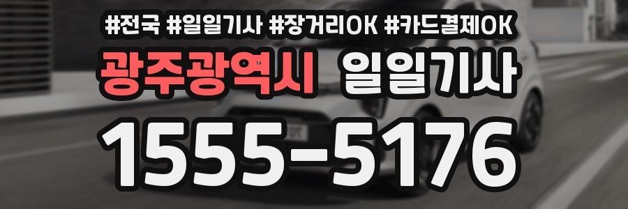 광주광역시 일일기사