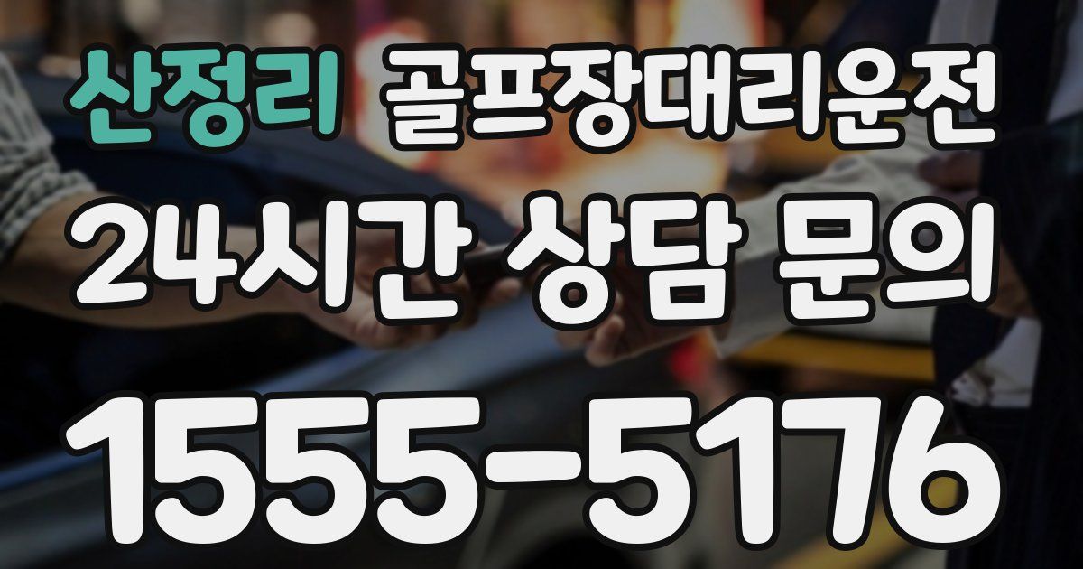 골프장대리운전 서비스