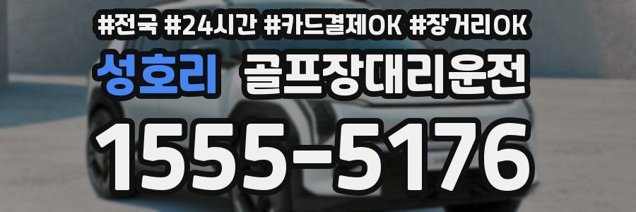 성호리 골프장대리운전