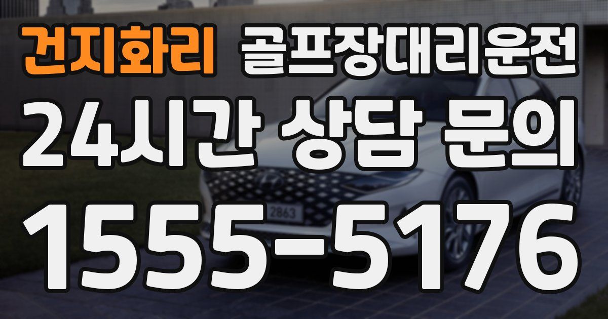 골프장대리운전 서비스