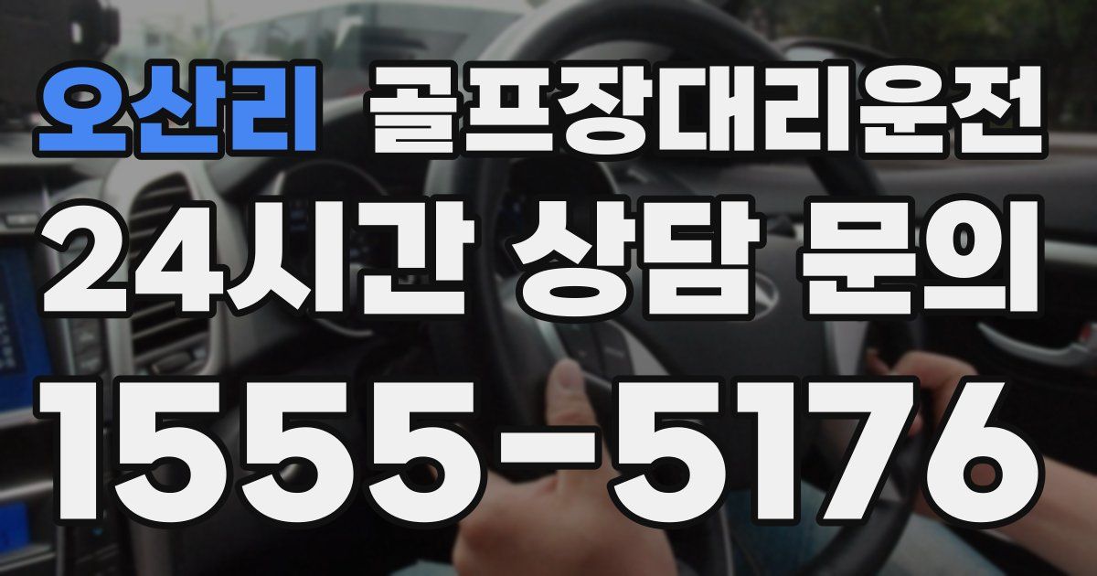 골프장대리운전 서비스