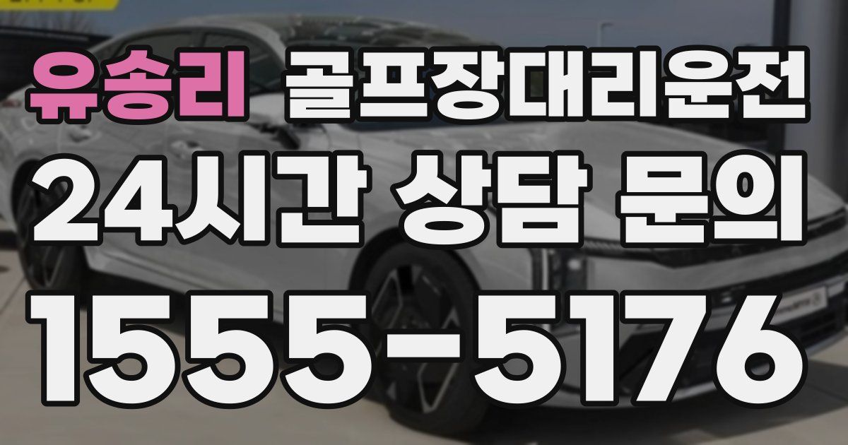 골프장대리운전 서비스