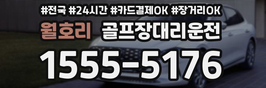 월호리 골프장대리운전