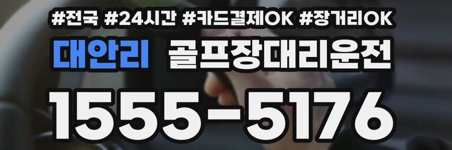 대안리 골프장대리운전