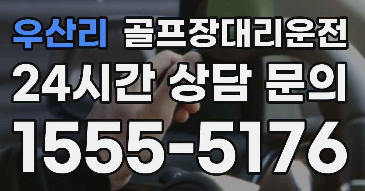 골프장대리운전 서비스