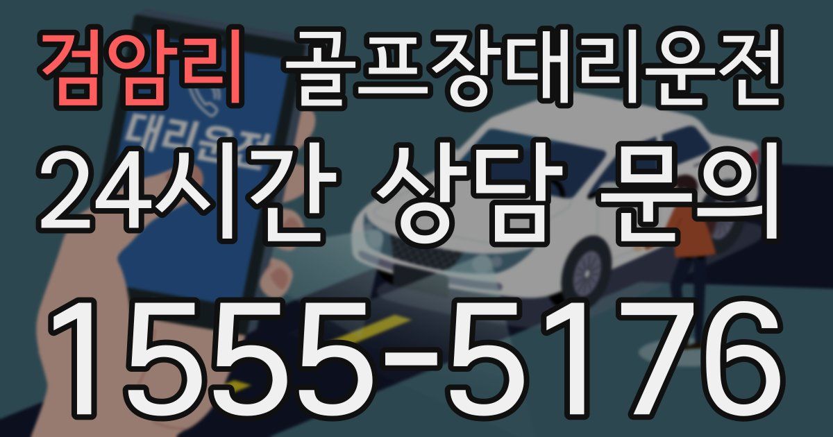 골프장대리운전 서비스