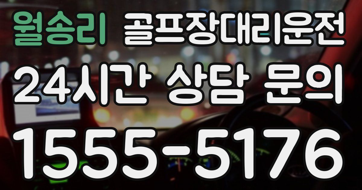 골프장대리운전 서비스