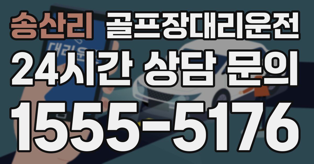 골프장대리운전 서비스