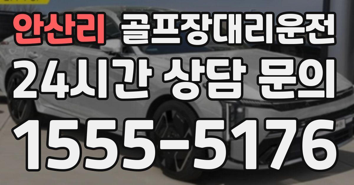 골프장대리운전 서비스