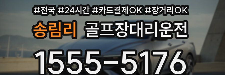 송림리 골프장대리운전