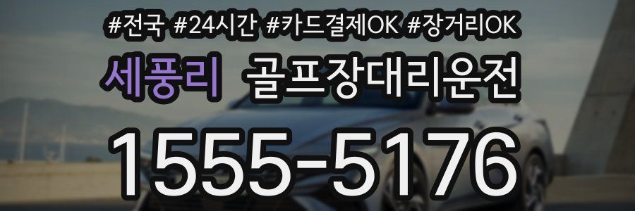 세풍리 골프장대리운전