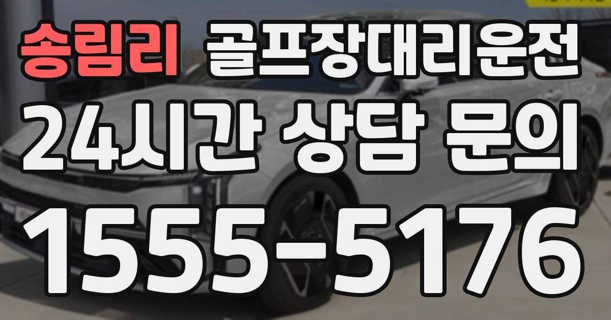 골프장대리운전 서비스