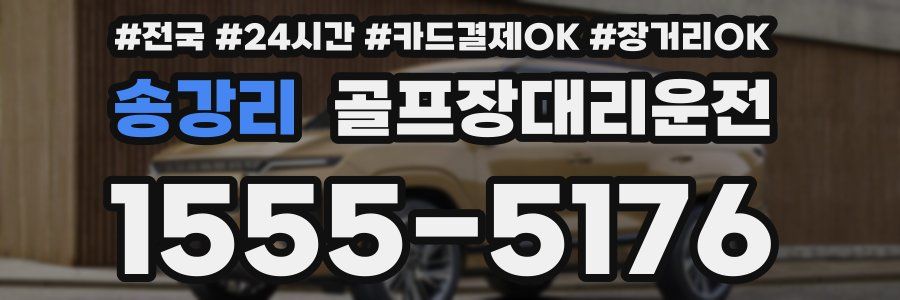 송강리 골프장대리운전