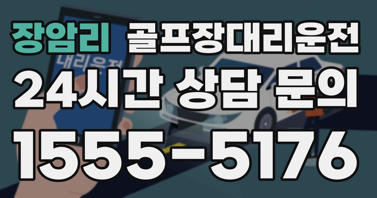 골프장대리운전 서비스