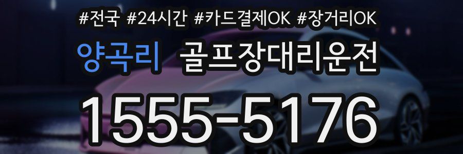 양곡리 골프장대리운전