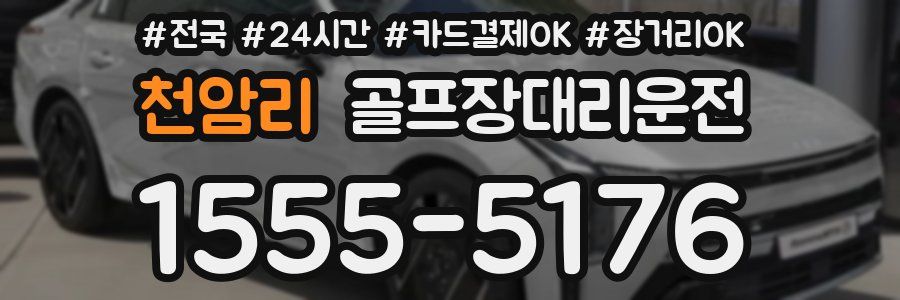 천암리 골프장대리운전