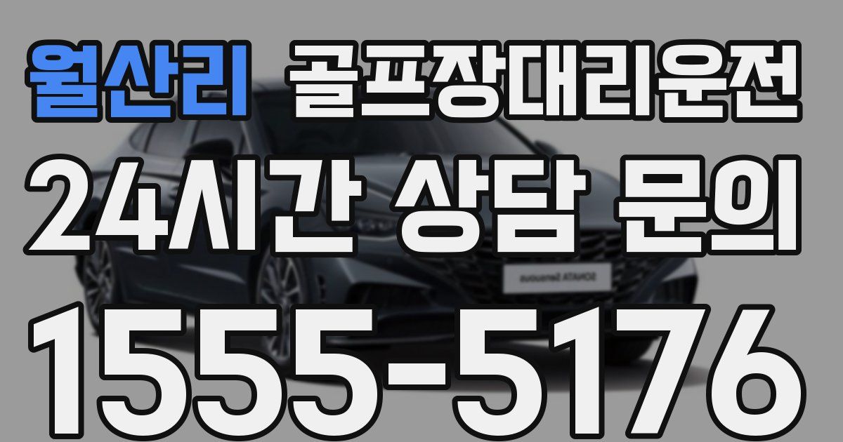 골프장대리운전 서비스