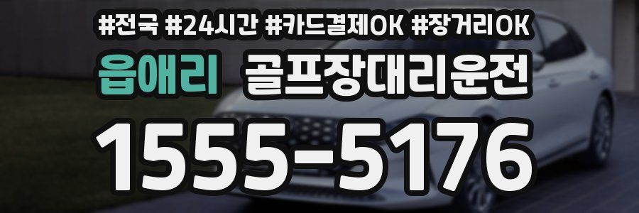 읍애리 골프장대리운전