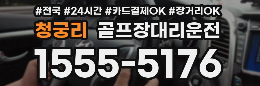 청궁리 골프장대리운전