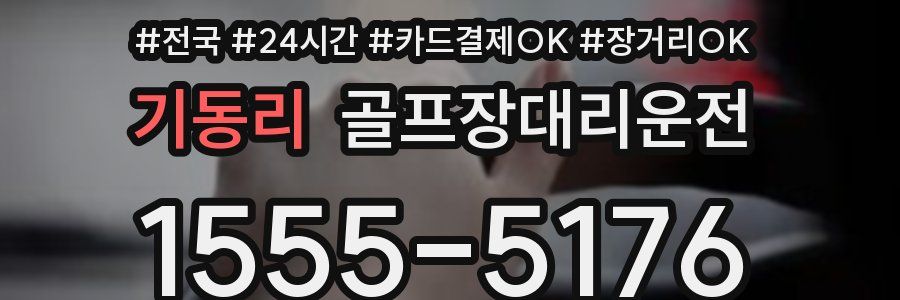 기동리 골프장대리운전
