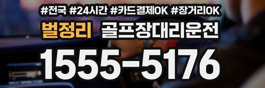 벌정리 골프장대리운전