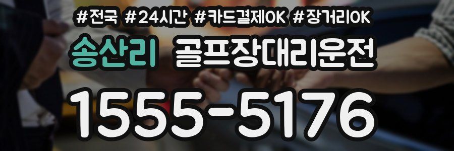 송산리 골프장대리운전