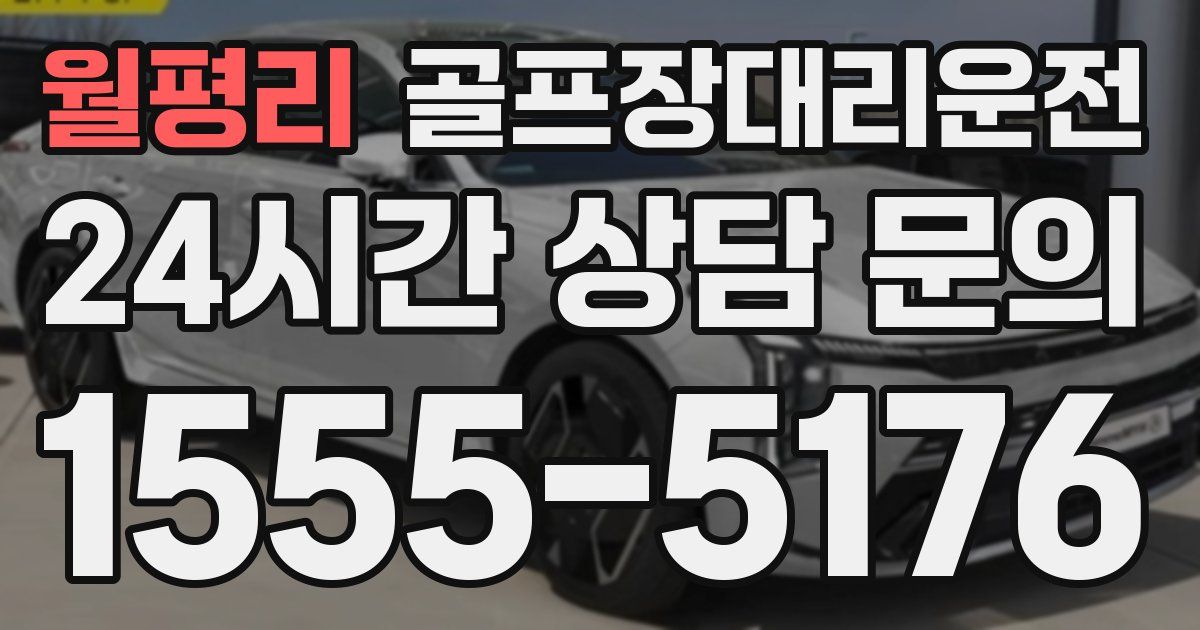 골프장대리운전 서비스