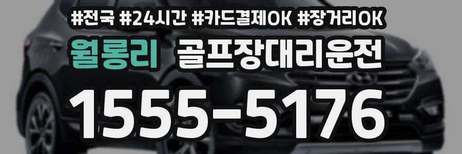 월롱리 골프장대리운전