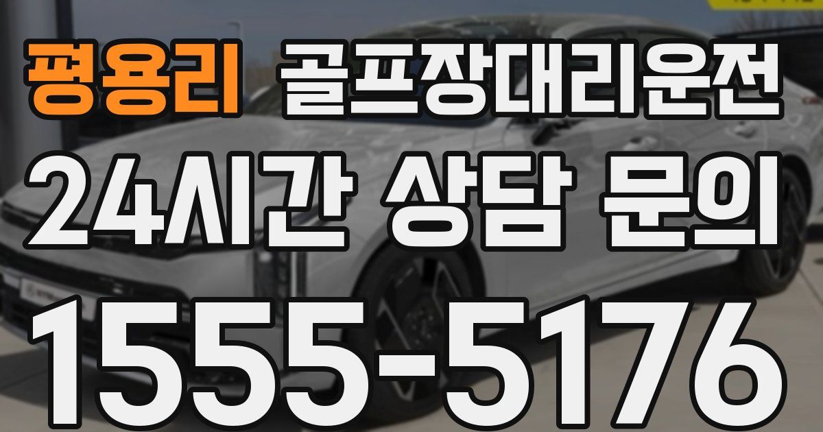 골프장대리운전 서비스
