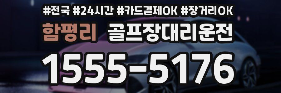 함평리 골프장대리운전