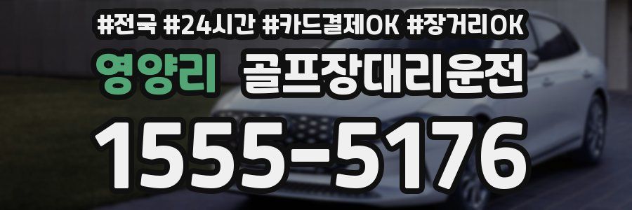 영양리 골프장대리운전