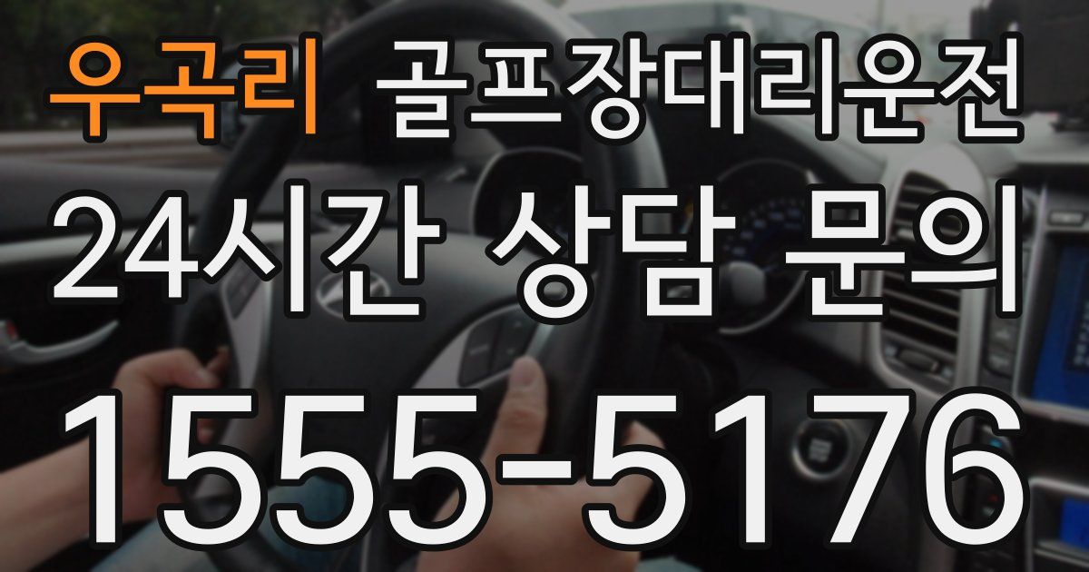 골프장대리운전 서비스