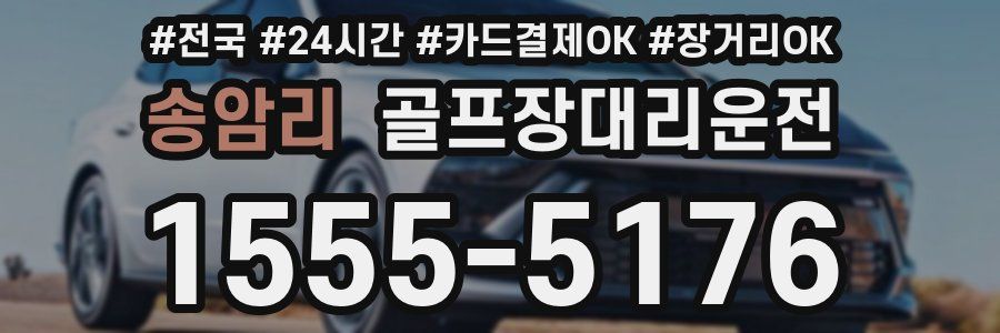 송암리 골프장대리운전