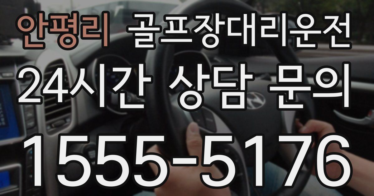 골프장대리운전 서비스