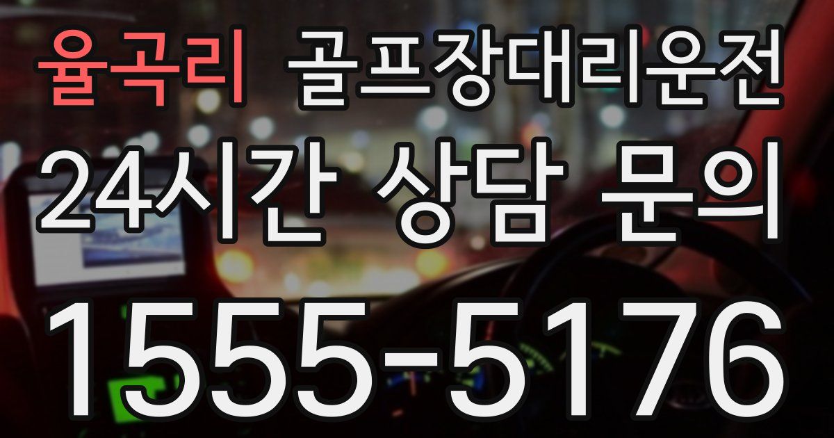 골프장대리운전 서비스