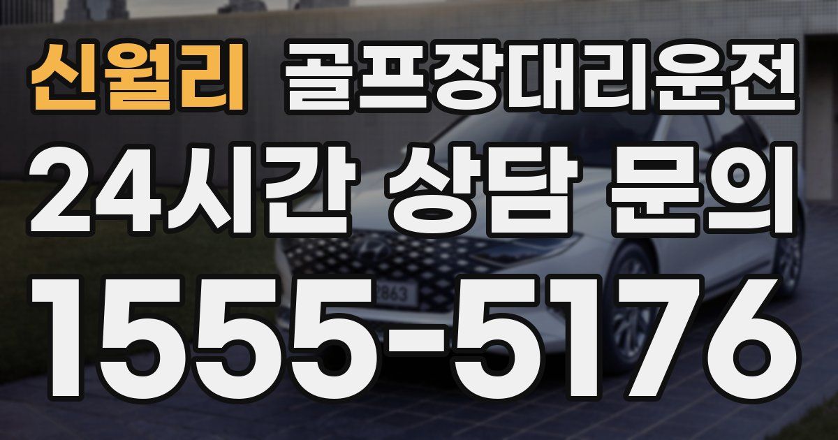 골프장대리운전 서비스