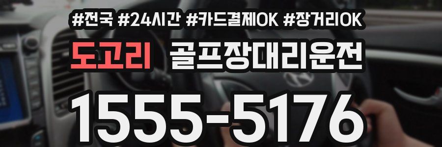 도고리 골프장대리운전