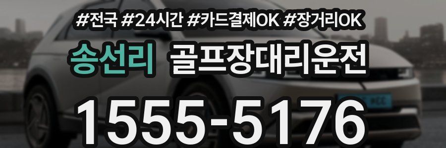 송선리 골프장대리운전