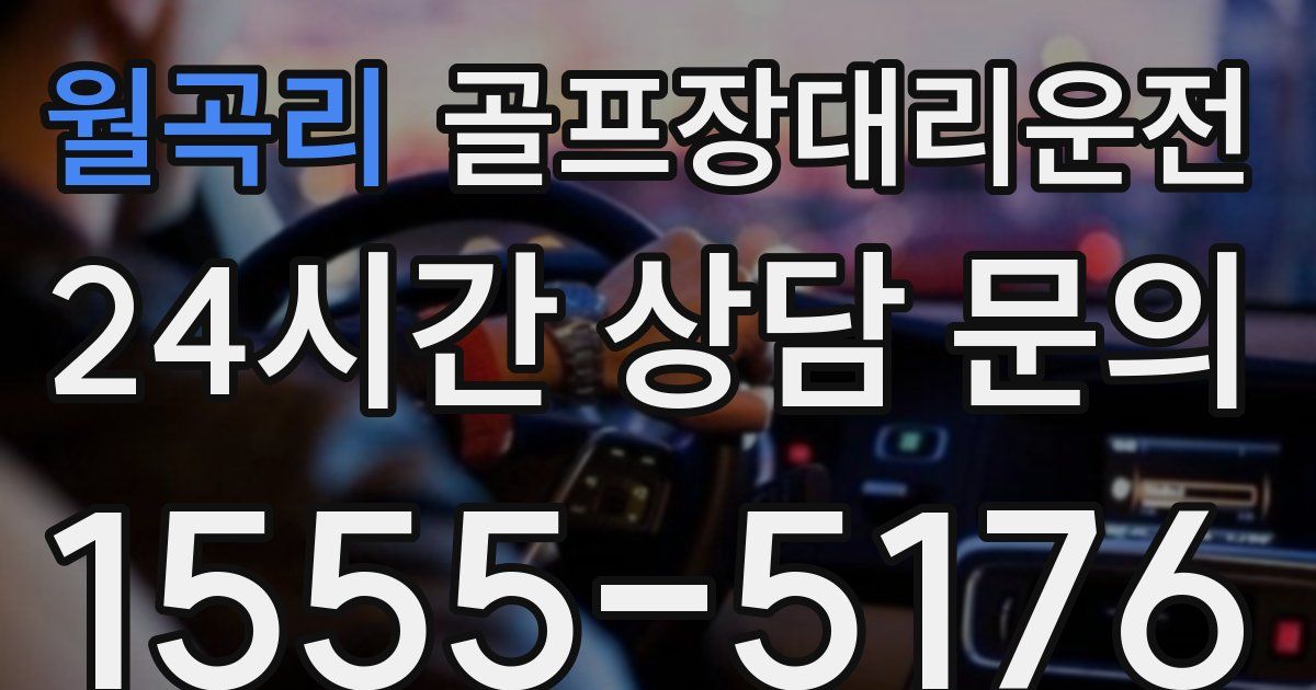 골프장대리운전 서비스