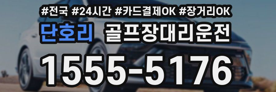 단호리 골프장대리운전