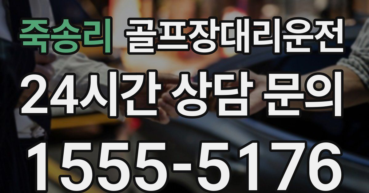 골프장대리운전 서비스