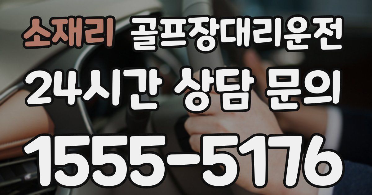 골프장대리운전 서비스