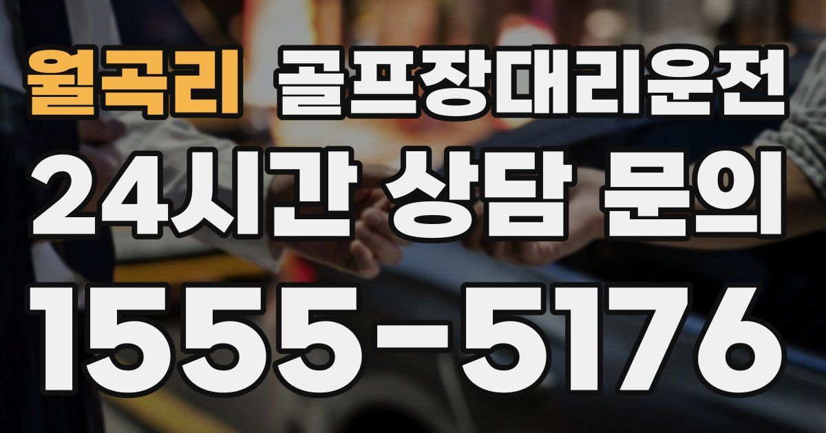골프장대리운전 서비스