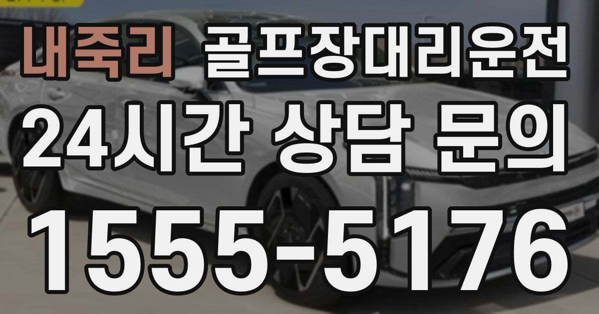 골프장대리운전 서비스