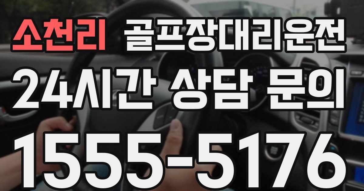 골프장대리운전 서비스