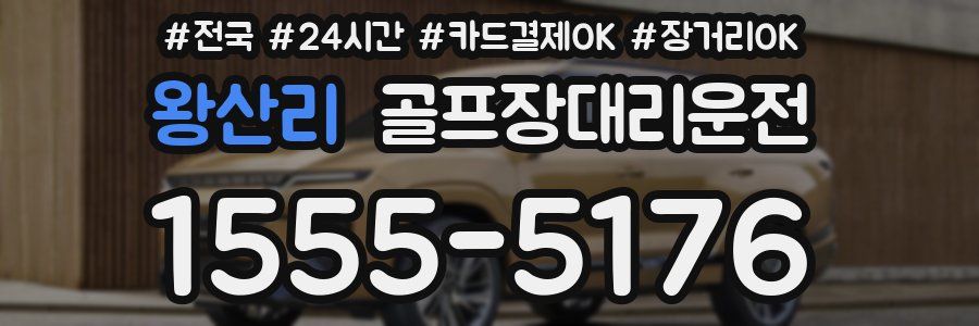 왕산리 골프장대리운전