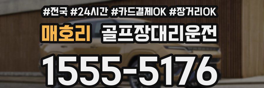 매호리 골프장대리운전