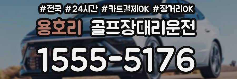 용호리 골프장대리운전