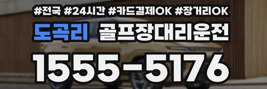 도곡리 골프장대리운전